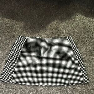 Urban Outfitters Black and White Mini Pencil Skirt